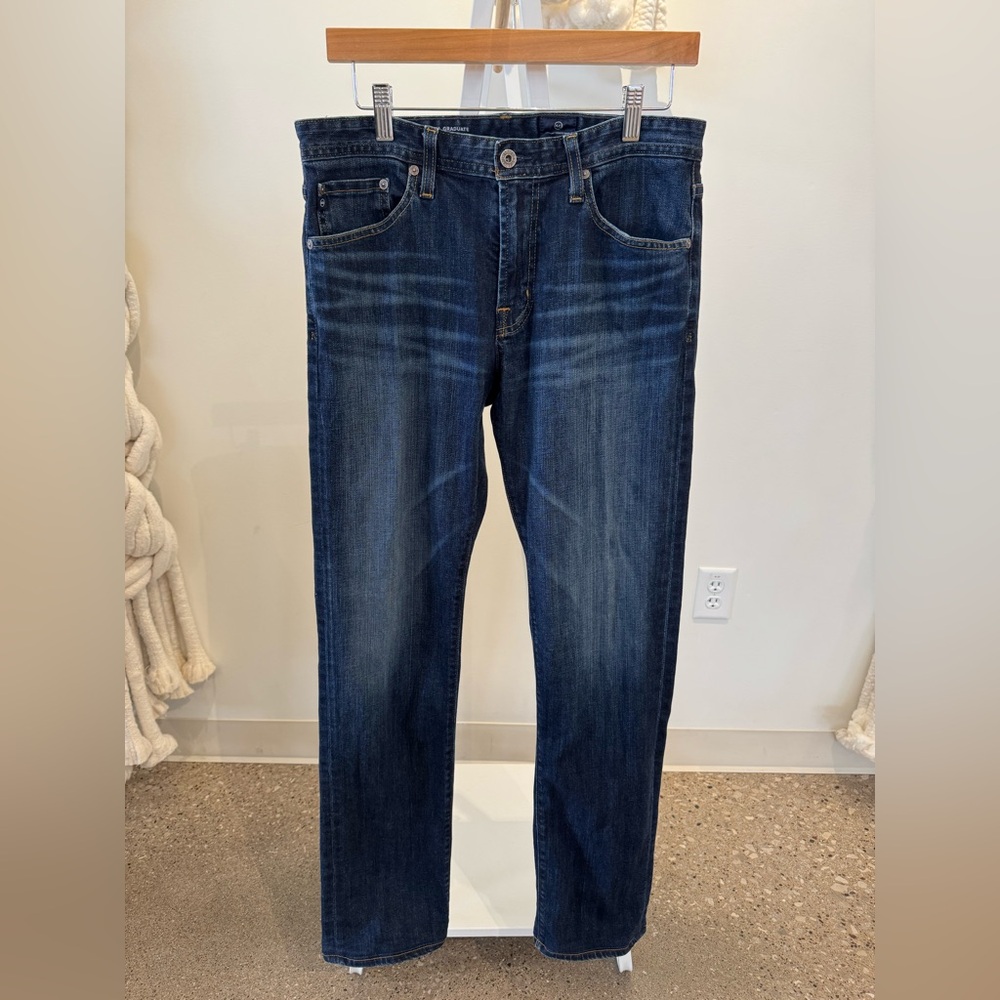 AG Adriano Goldschmied Men's Blue Jeans
